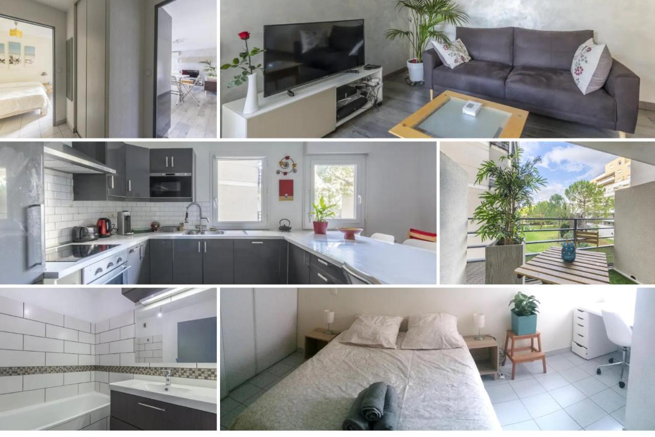 Superbe appartement à Richter, Port Marianne Montpellier Extérieur photo